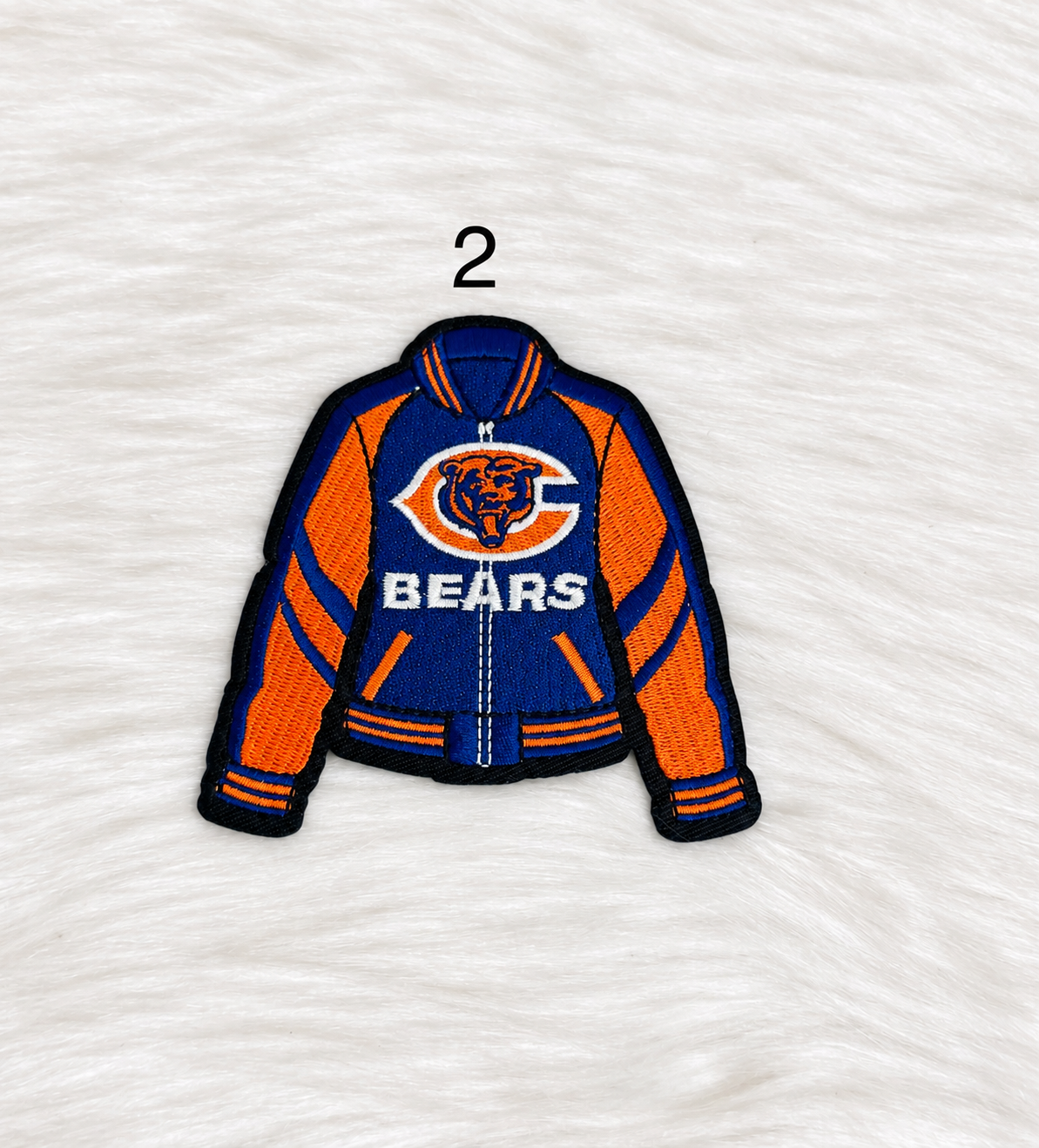Chi-Town Football Iron-On Patches