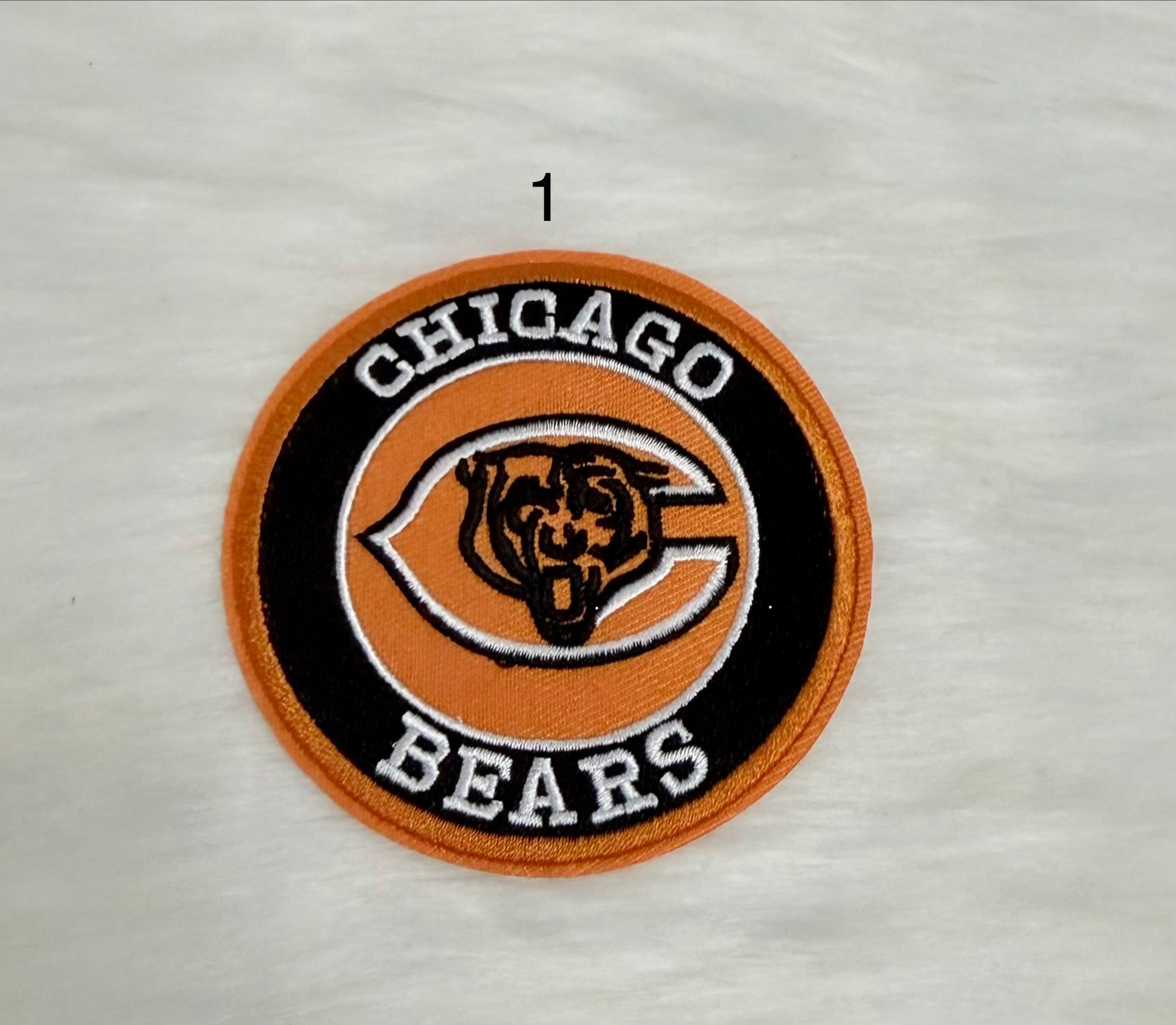 Chi-Town Football Iron-On Patches