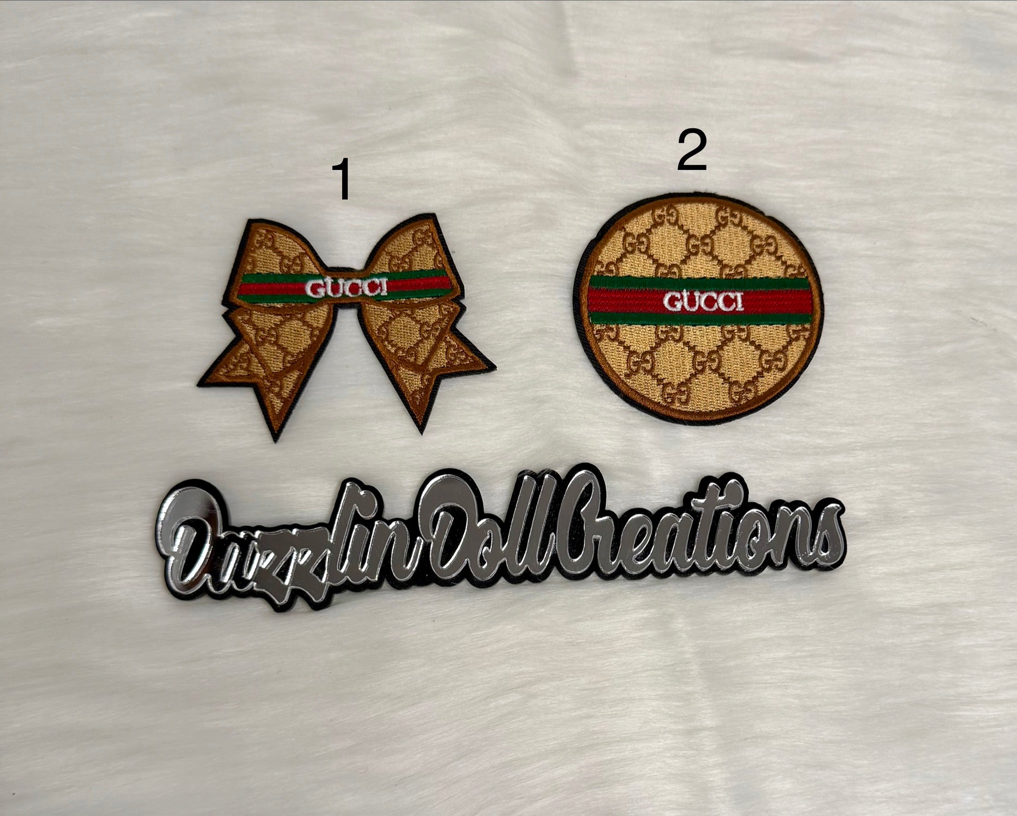 Inspired GG Iron-On Patches