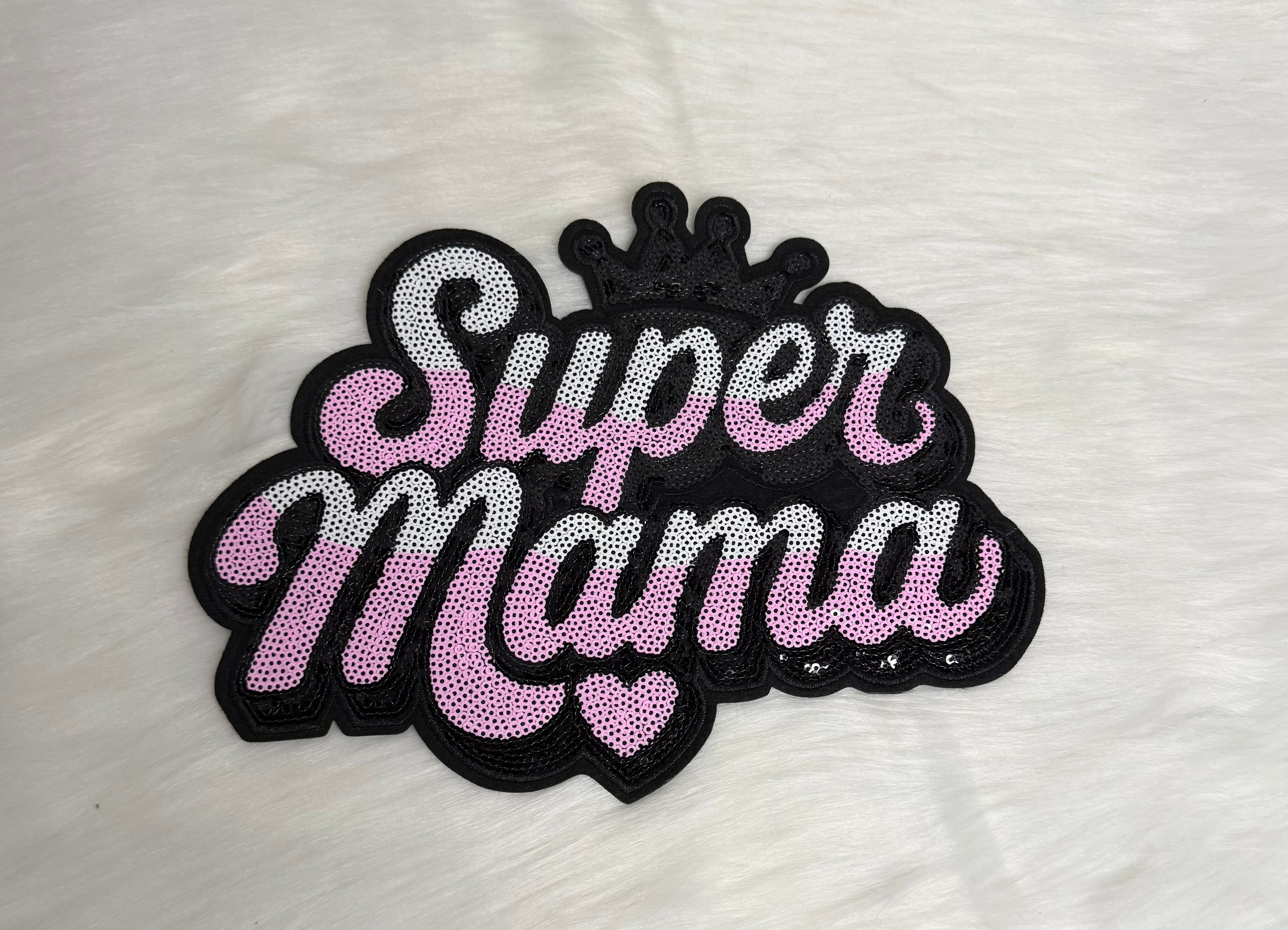 Super Mama Iron-On Big Patch