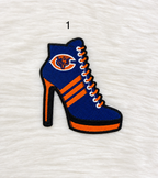 Chi-Town Football Iron-On Patches