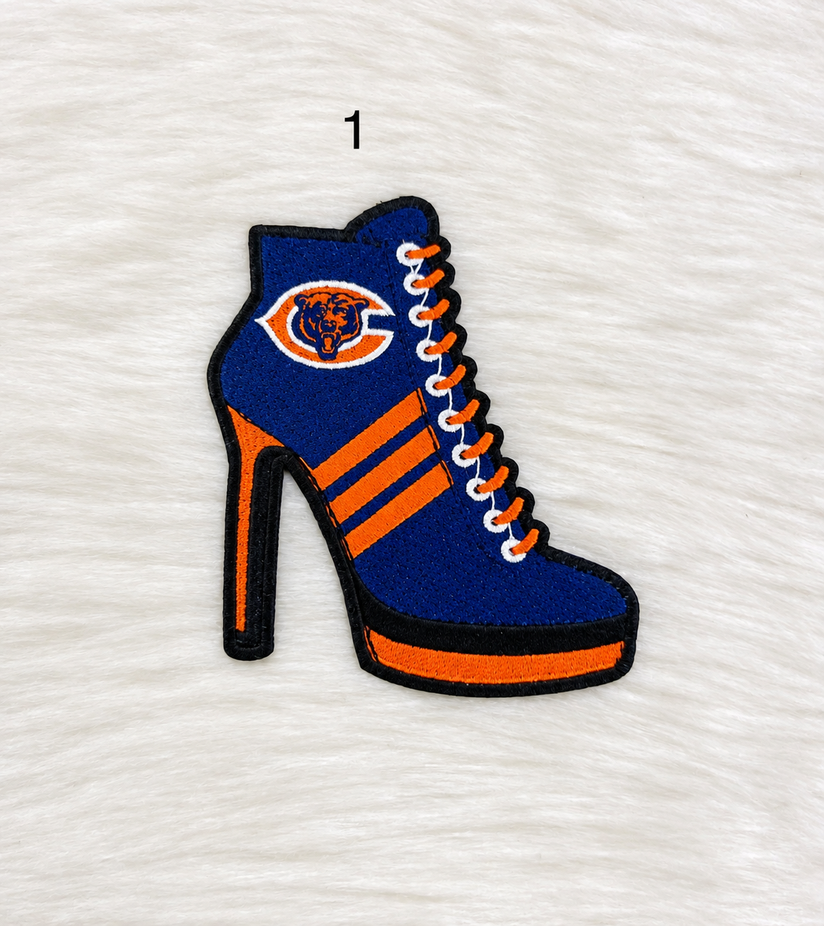 Chi-Town Football Iron-On Patches