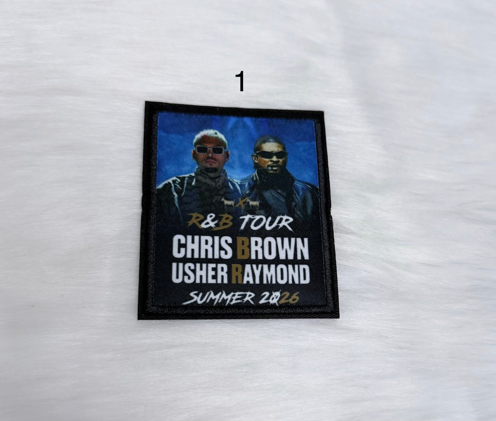 R&B Tour Iron-On Patch