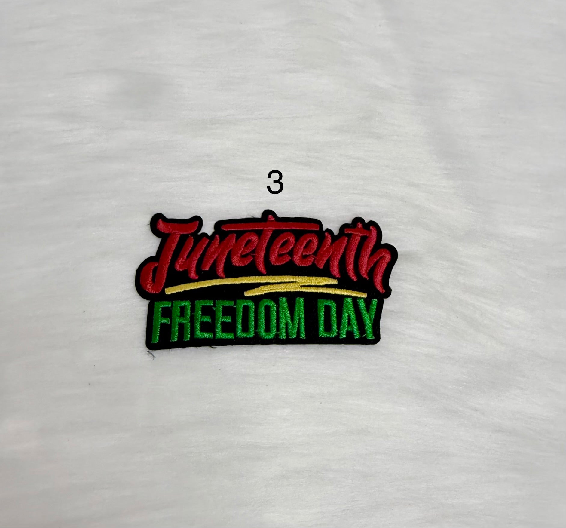 Juneteenth Iron-On Small Patches