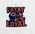 Chi-Town Football Iron-On Patches