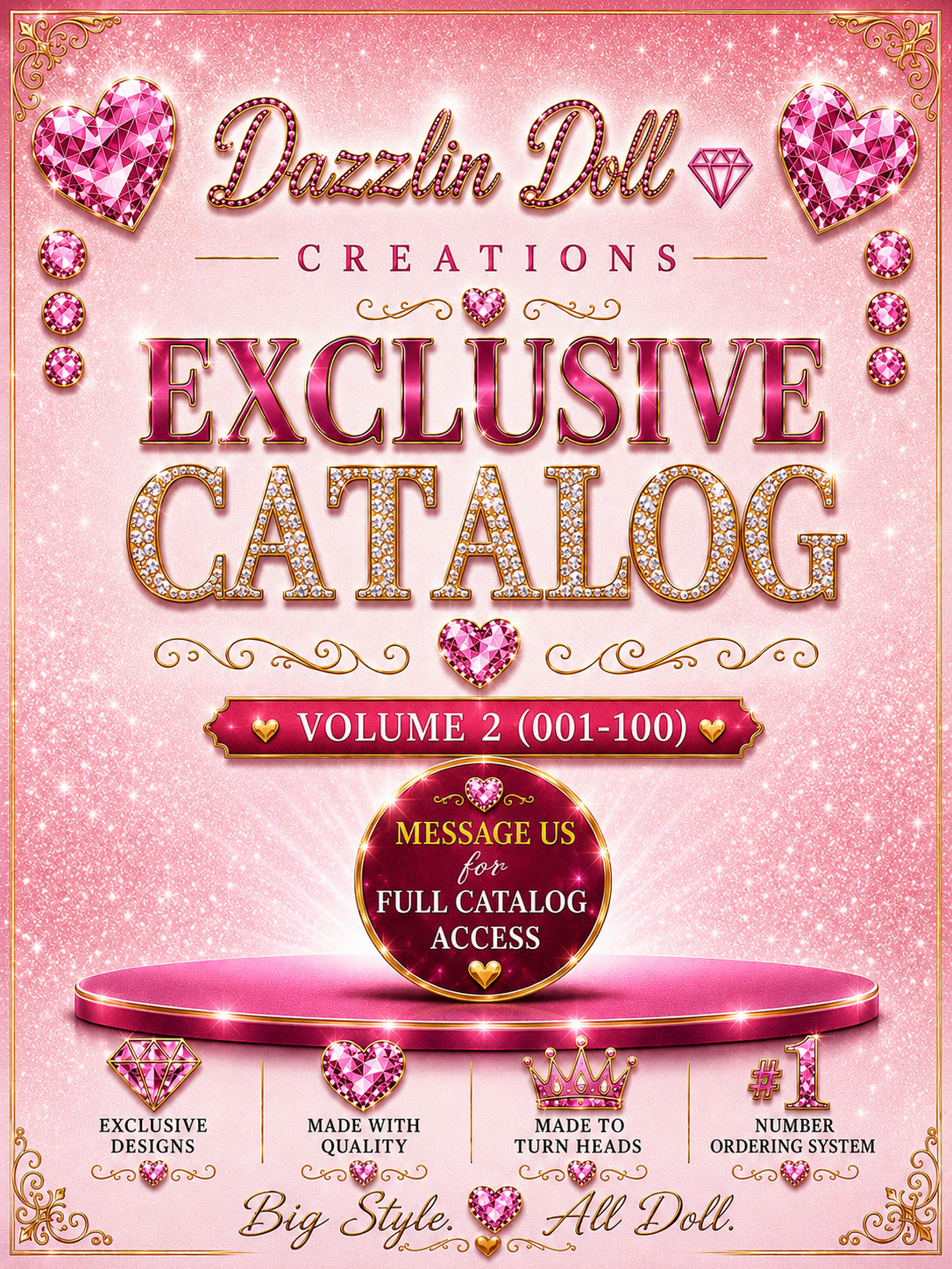 Dazzlin Doll Exclusive Catalog — Volume 2 (001–100)