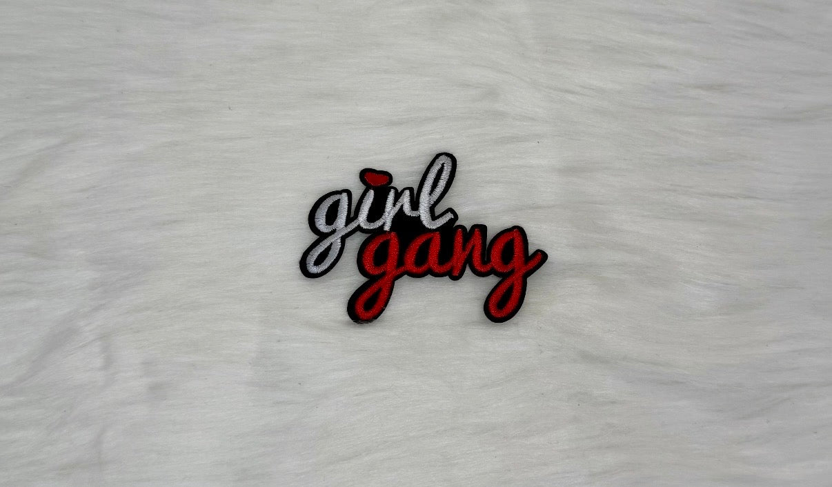 Girl Gang Iron-On Patch