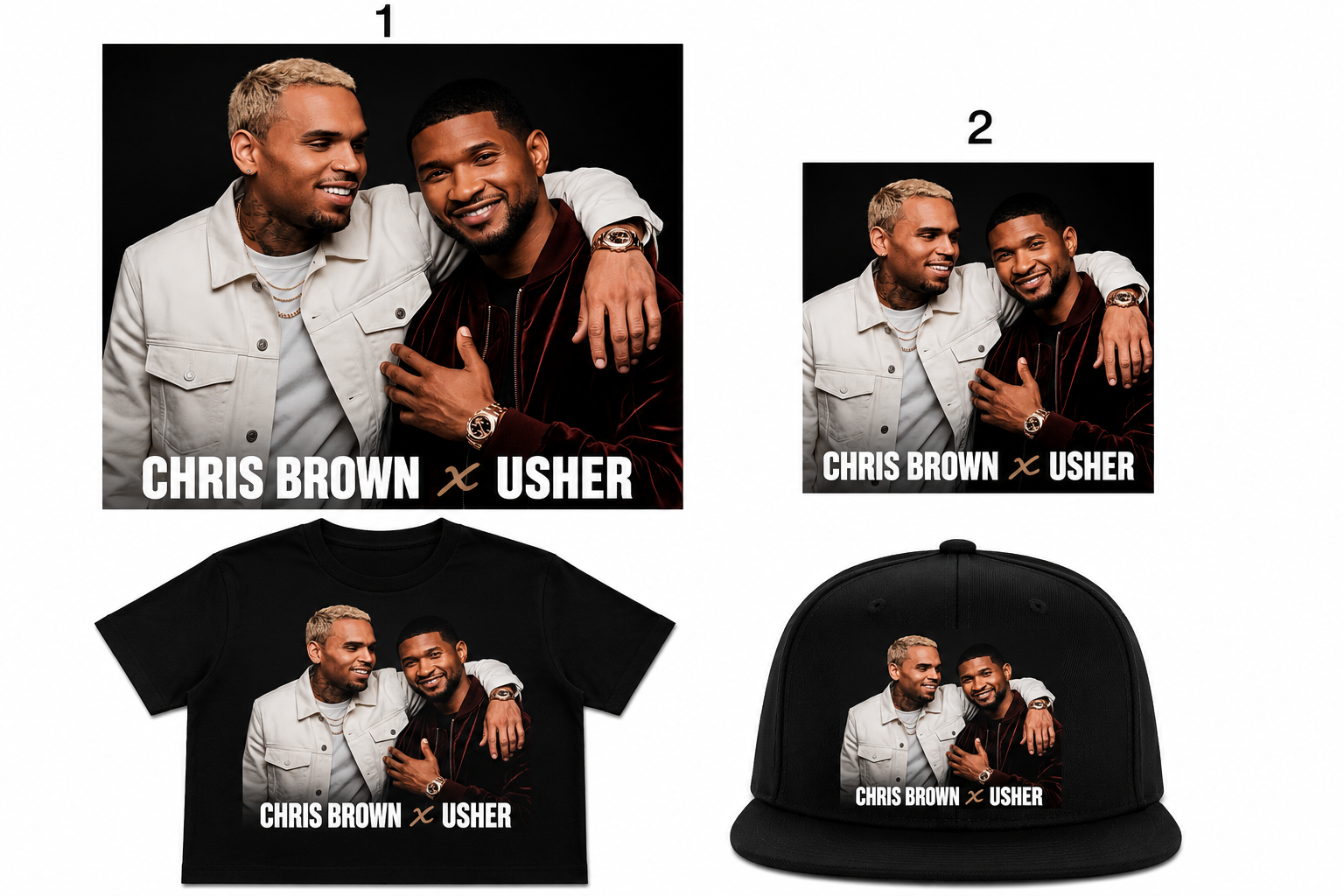 R&B Tour Full Color DTF Heat Transfer – Ready to Press (Transfer Only – Apparel Not Included)