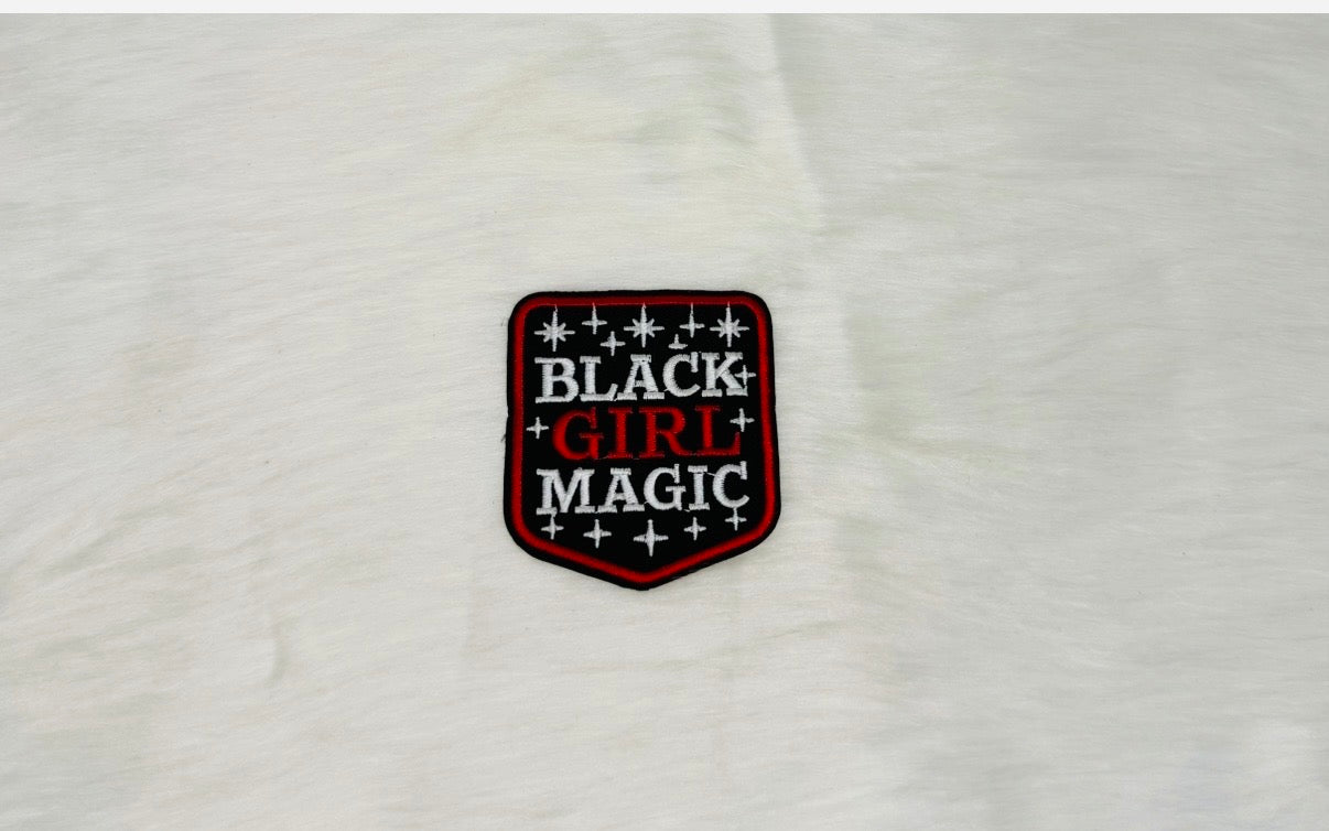 Black Girl Magic Iron-On Patch