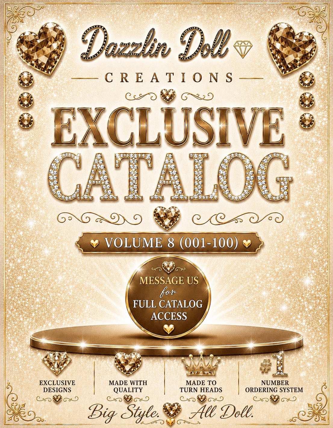 Dazzlin Doll Exclusive Catalog — Volume 8 (001–100)