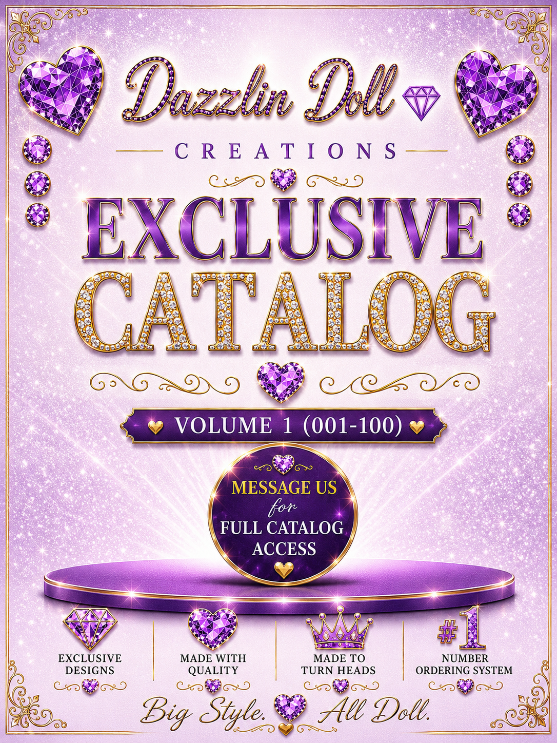 Dazzlin Doll Exclusive Catalog — Volume 1 (001–100)