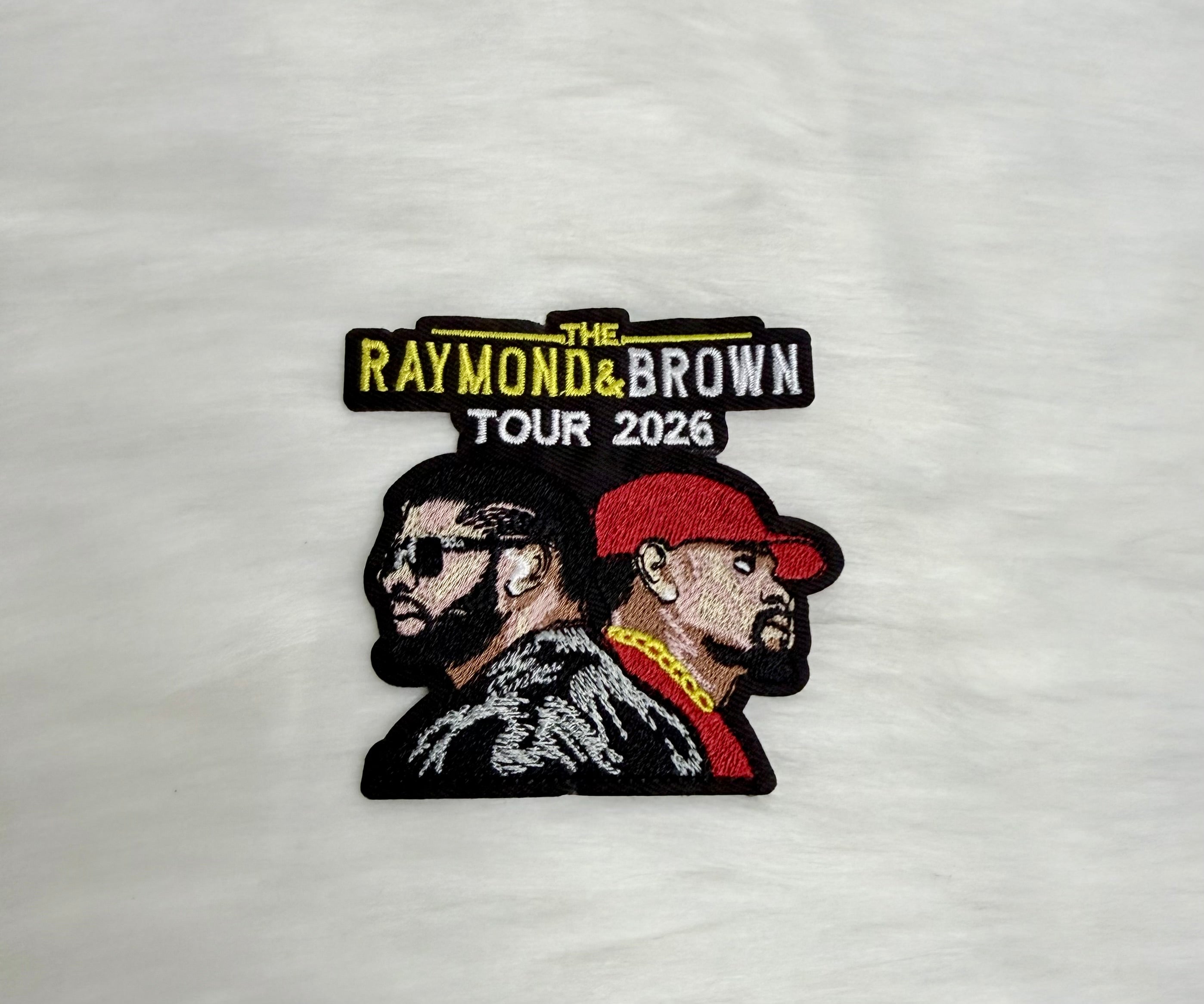 R&B Tour Embroidery Iron-On Patch