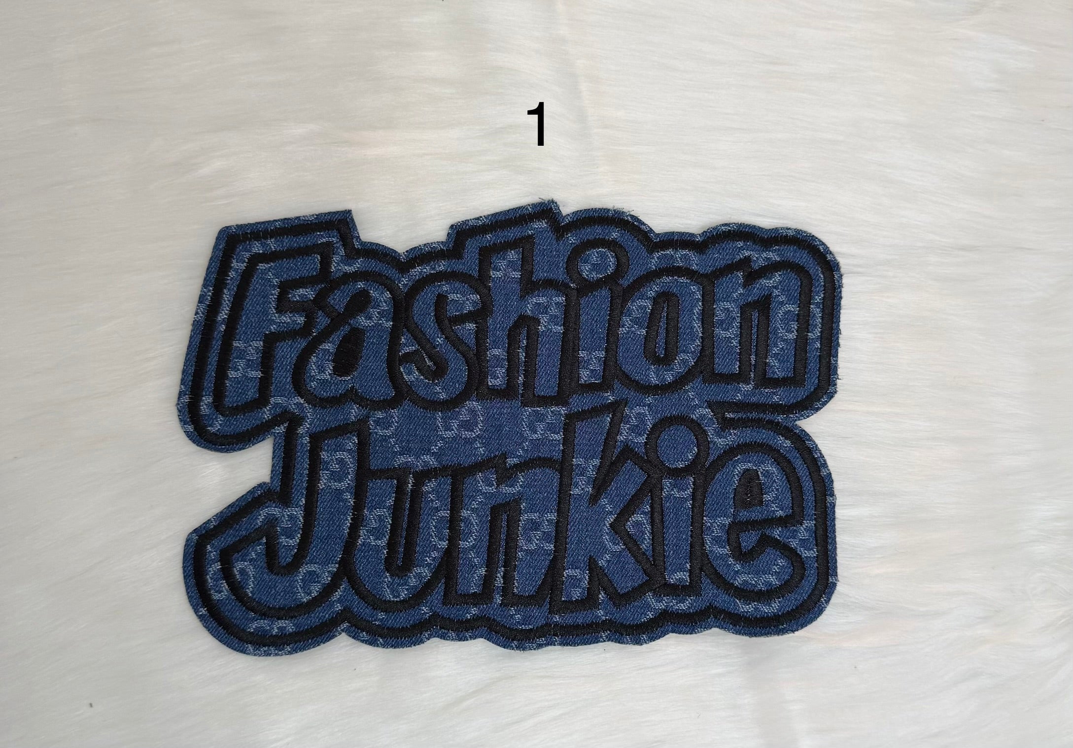 Fashion Junkie Iron-On Big Patch
