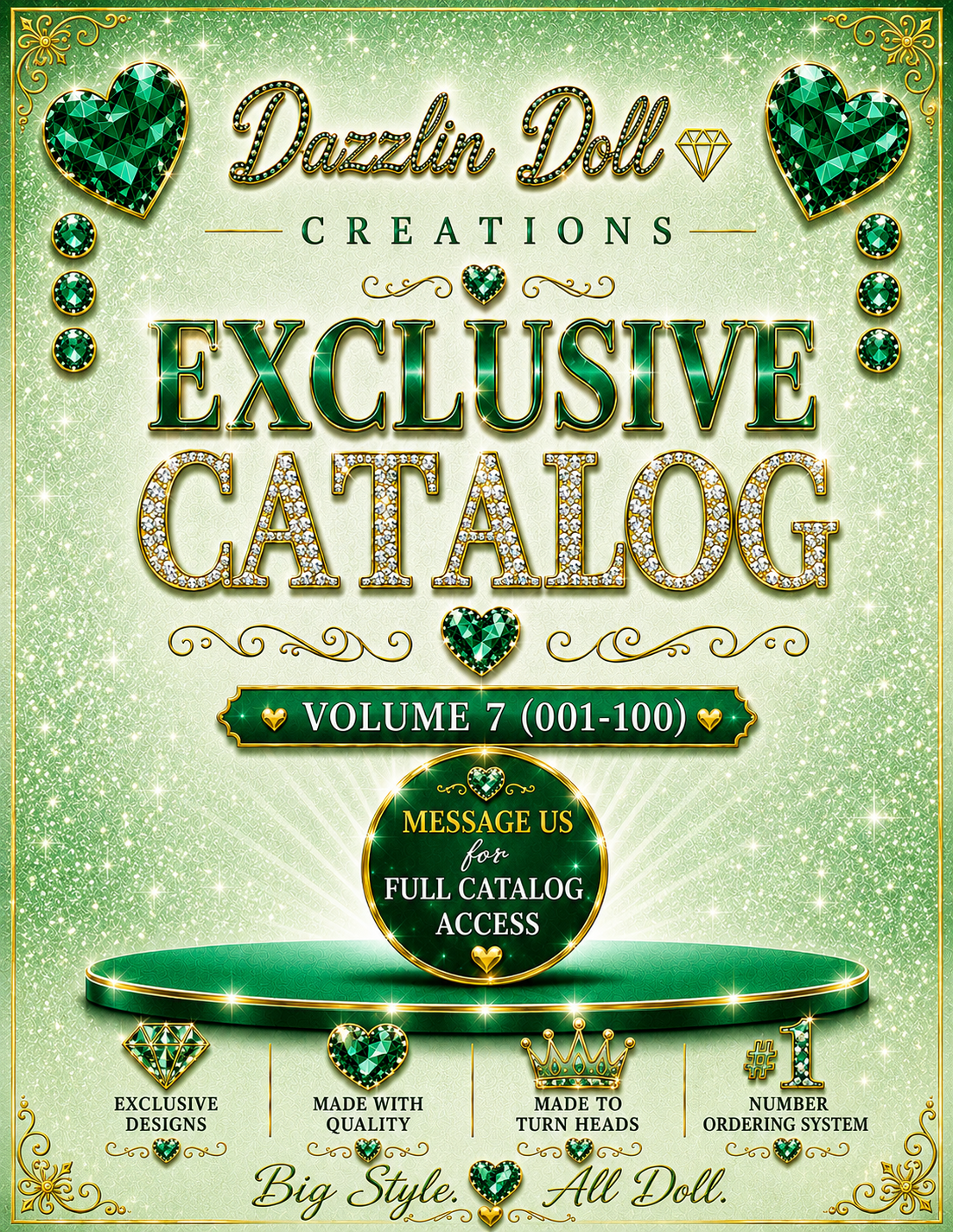 Dazzlin Doll Exclusive Catalog — Volume 7 (001–100)