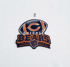 Chi-Town Football Iron-On Patches