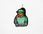 Chasing God Not The World Iron-On Small Patches