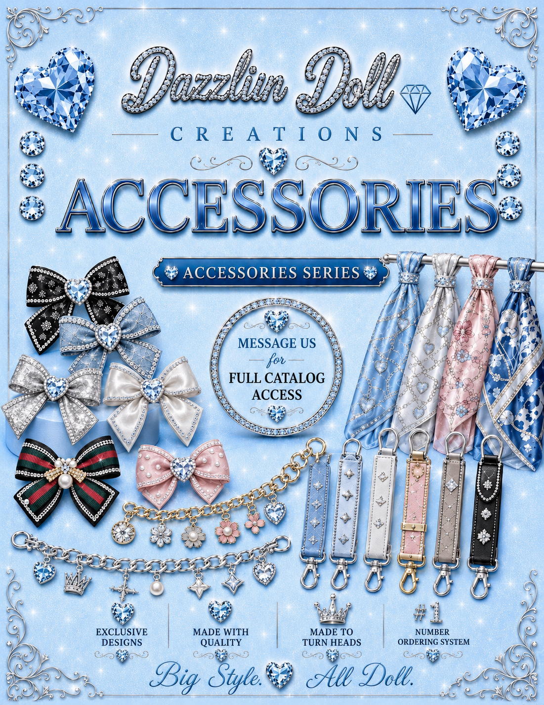 Dazzlin Doll Exclusive Accessories Catalog — Volume 1 (001–100)