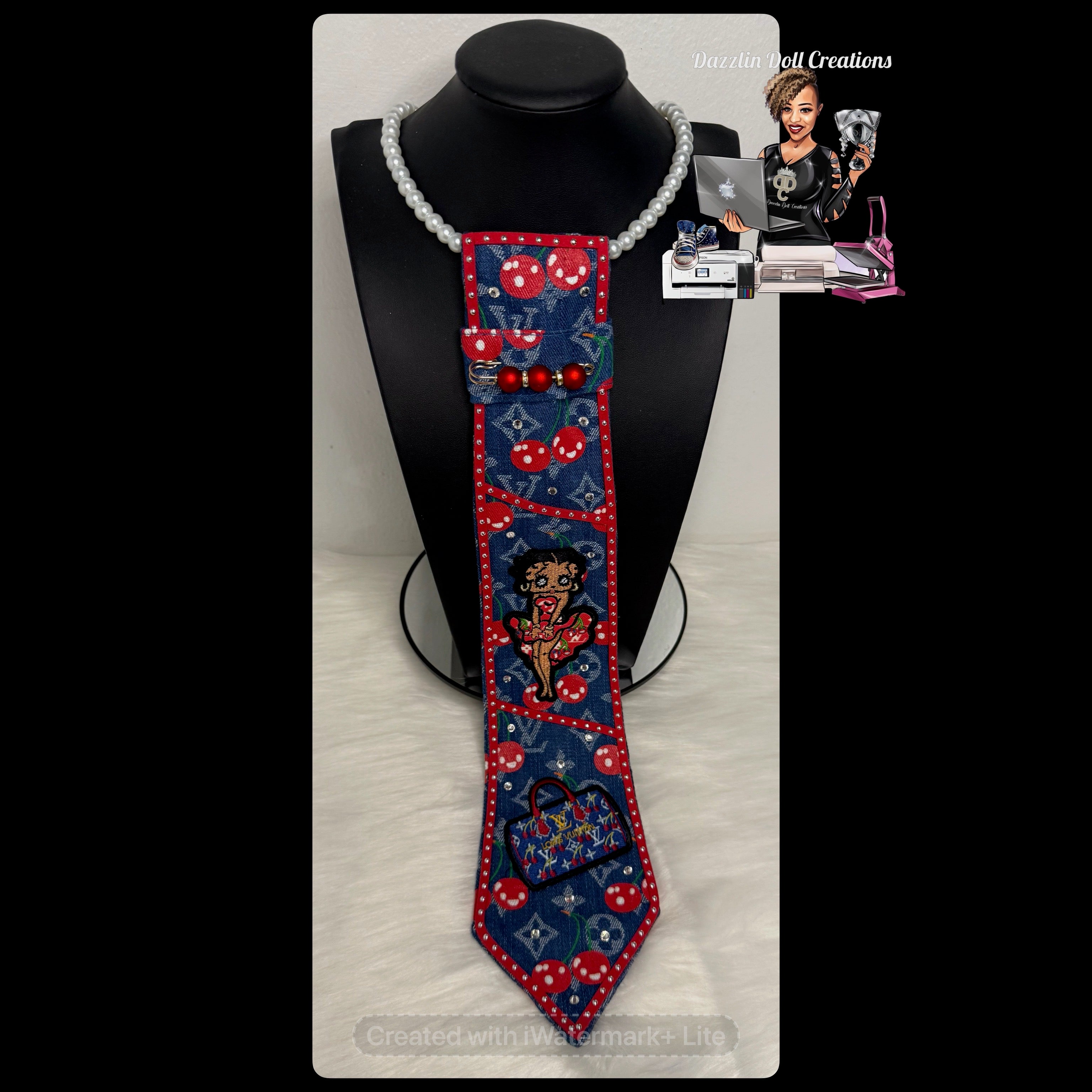 Royal Collection Denim Custom Tie