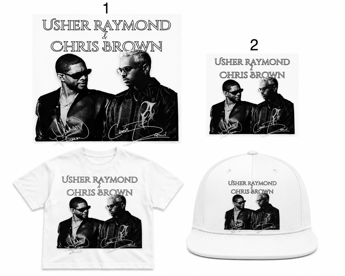 R&B Tour Full Color DTF Heat Transfer – Ready to Press (Transfer Only – Apparel Not Included)