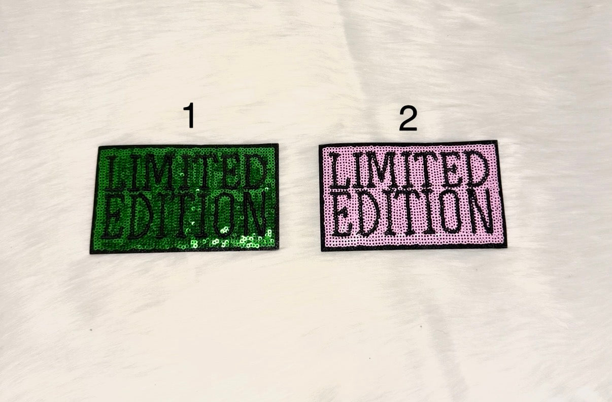 Limited Edition Iron-On Mid Size Patch