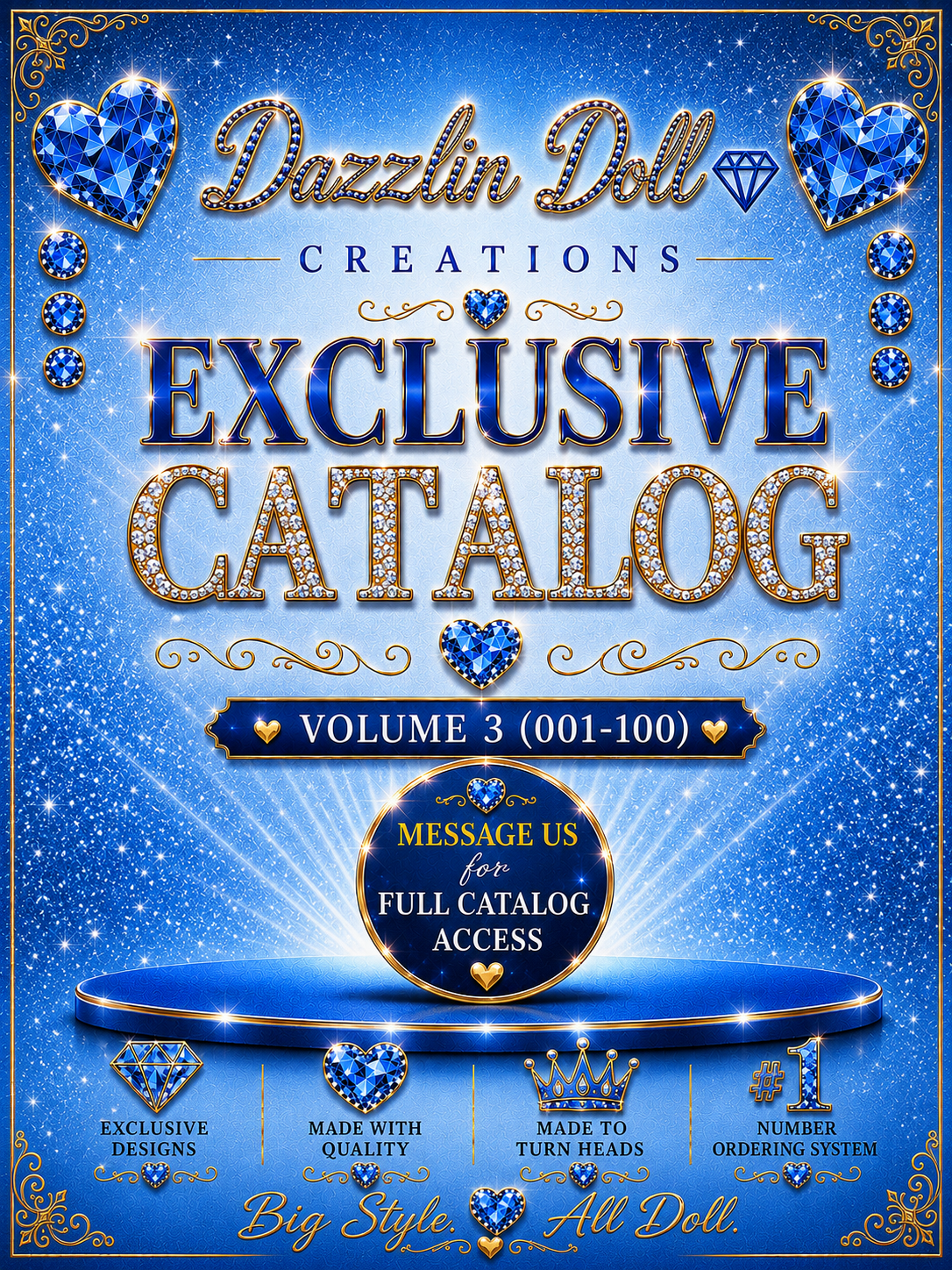 Dazzlin Doll Exclusive Catalog — Volume 3 (001–100)