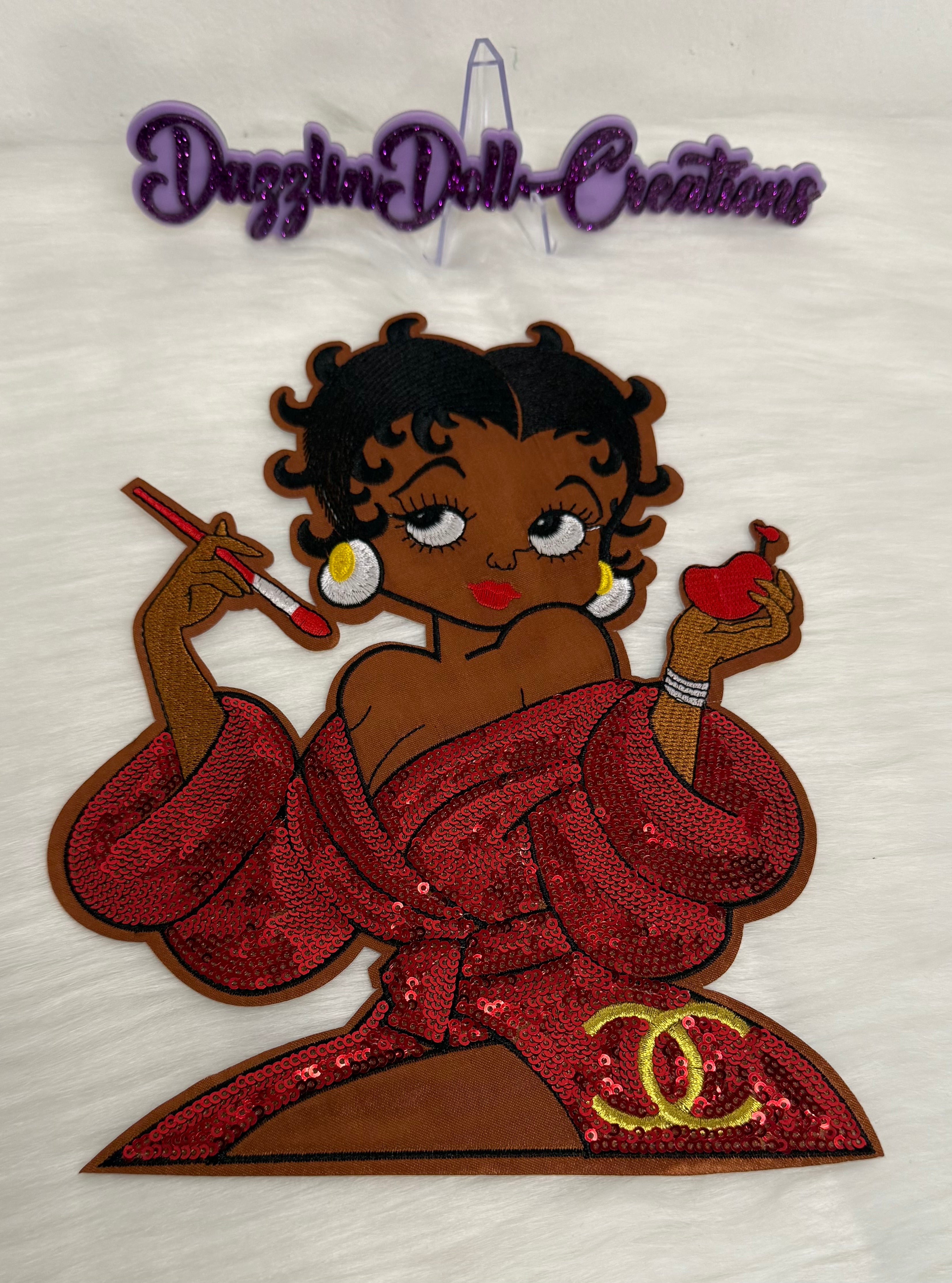 Inspired CC Betty Boo Big Patch