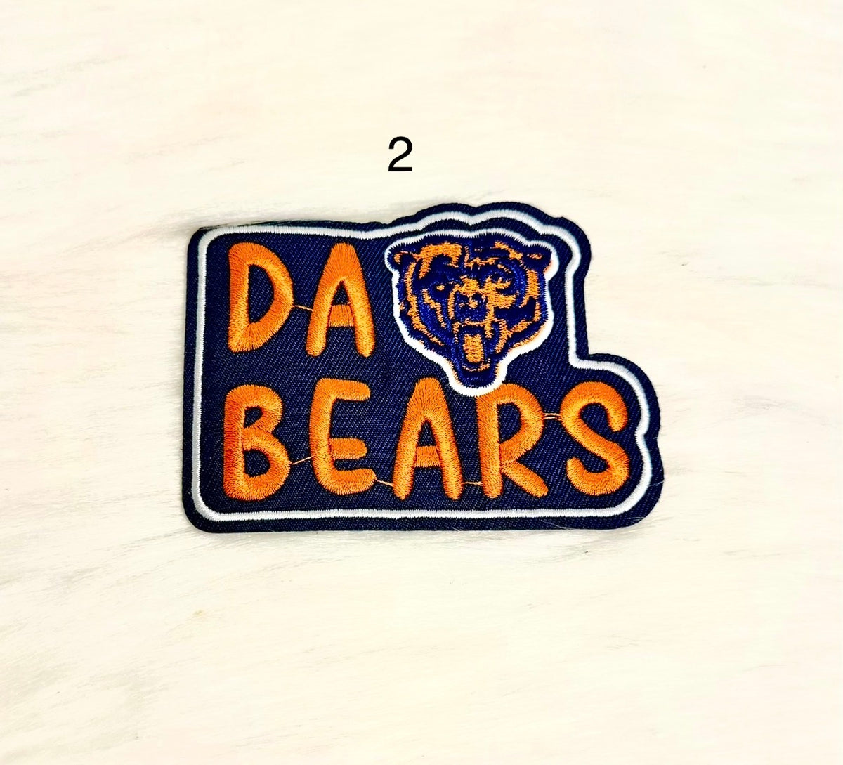 Chi-Town Football Iron-On Patches