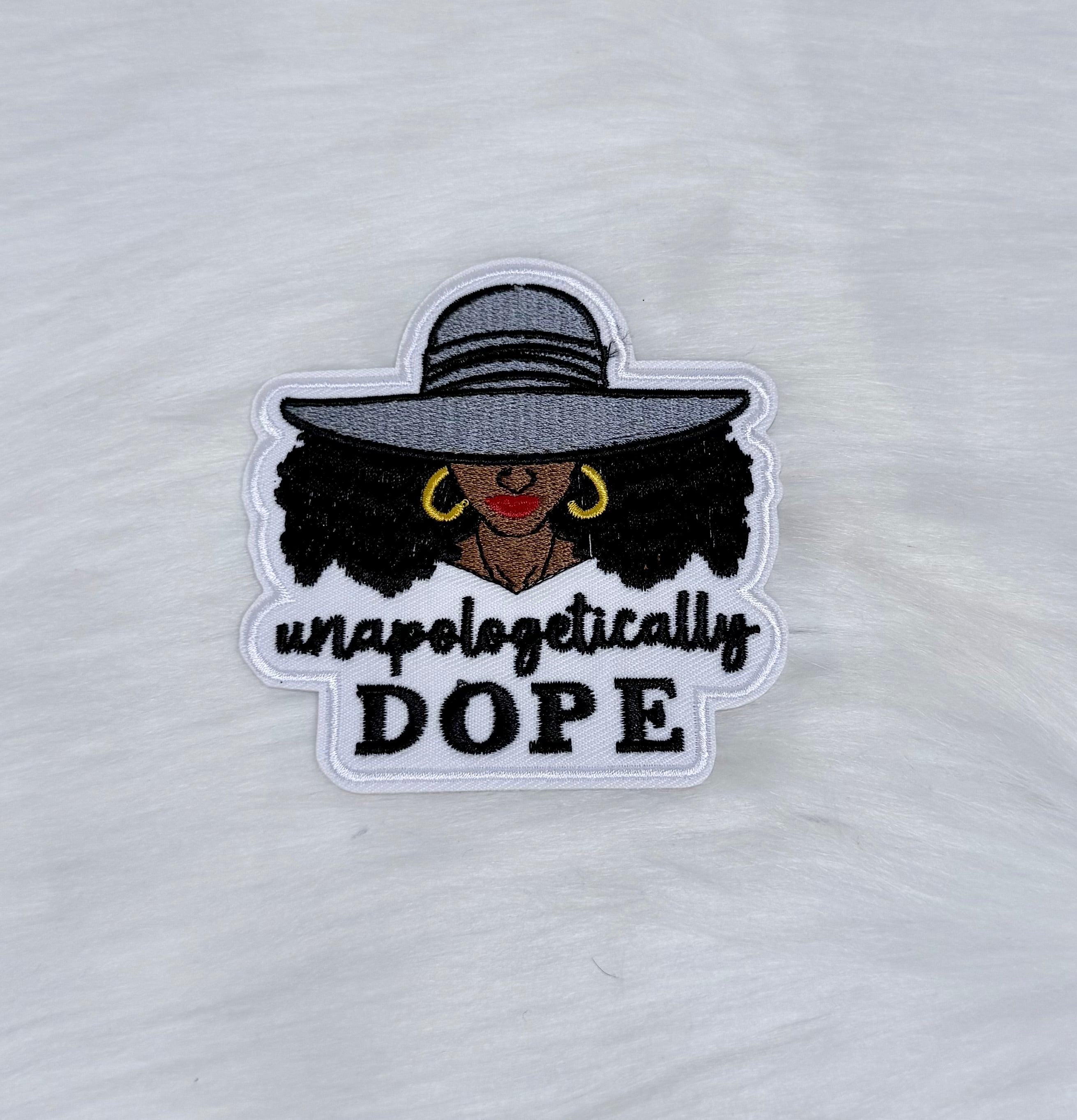 Unapologetically Dope Iron-On Patch