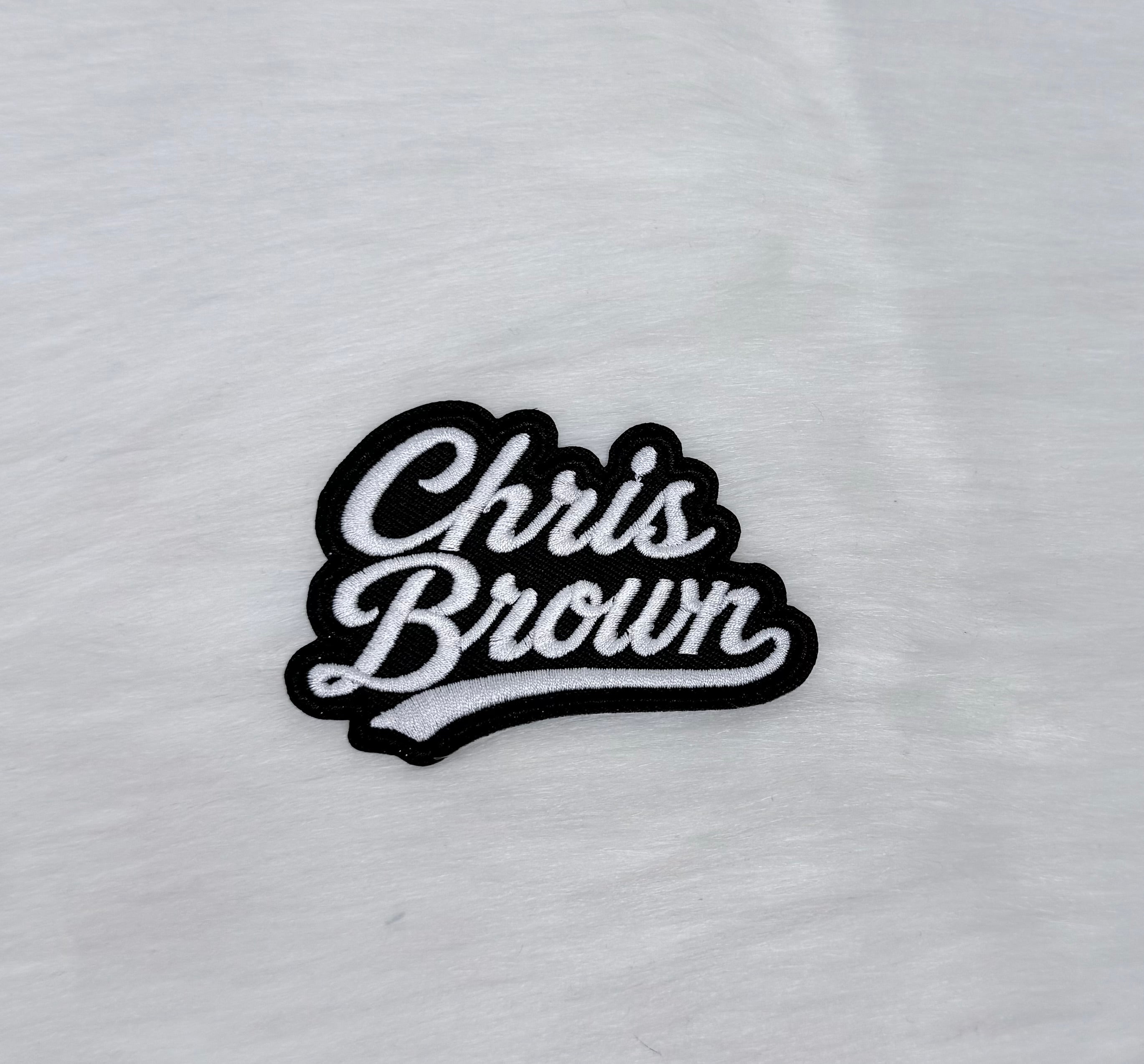 R&B Performer Inspired Embroidered Iron-On Patch