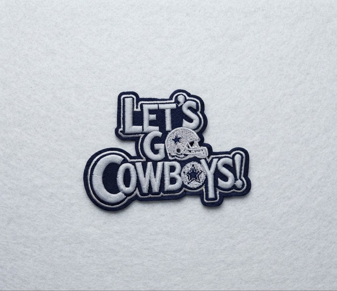 Dallas Cowboys Football Iron-On Patch