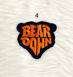 Chi-Town Football Iron-On Patches