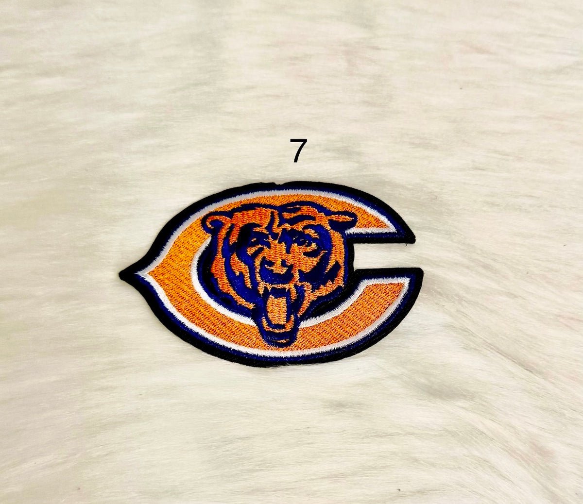 Chi-Town Football Iron-On Patches