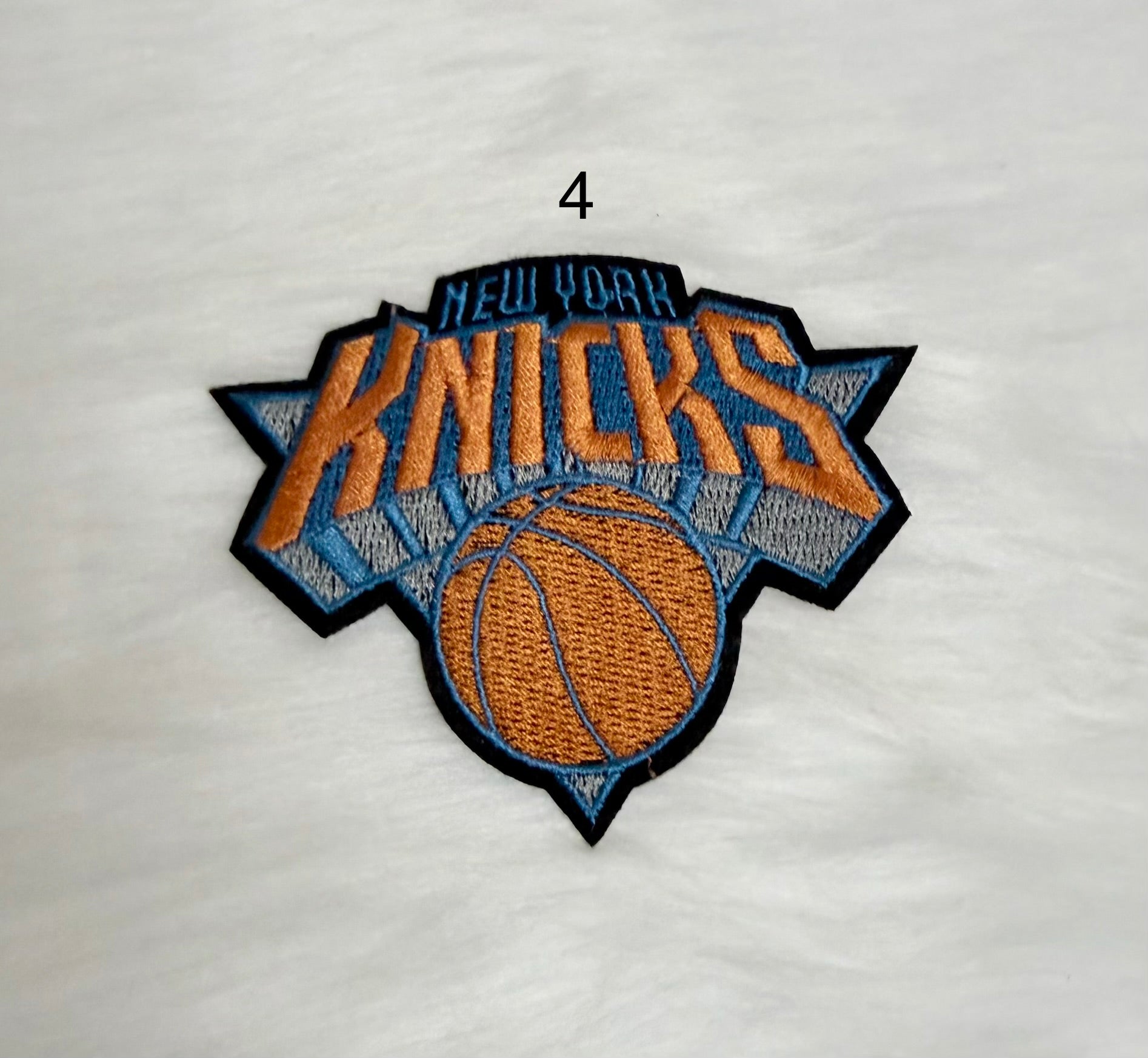 New York Basketball Iron-On Patches