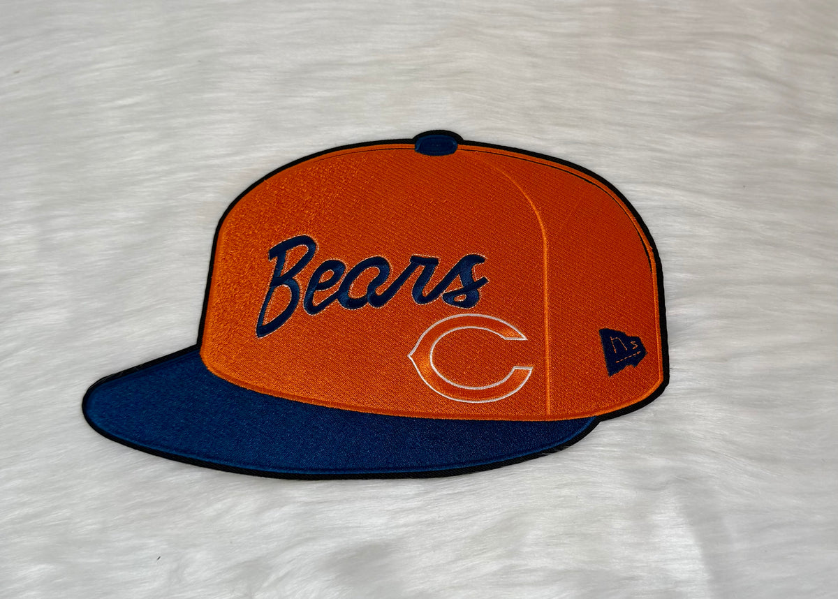 Chicago Football Big Iron-On Patches