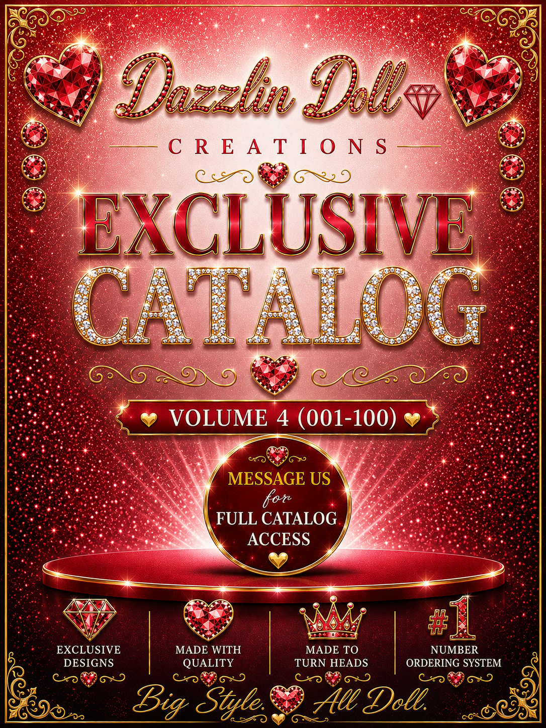 Dazzlin Doll Exclusive Catalog — Volume 4 (001–100)