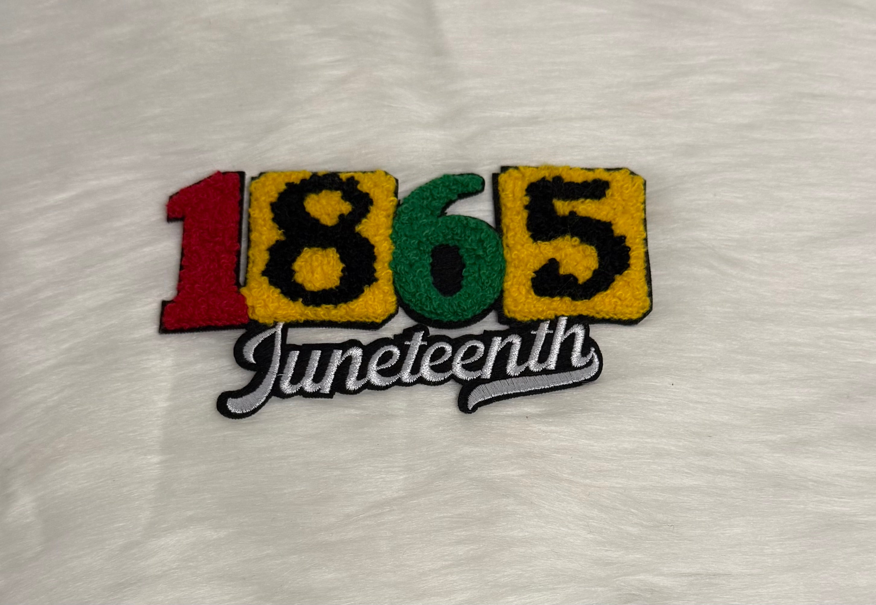 1865 Juneteenth Iron-On Big Patch