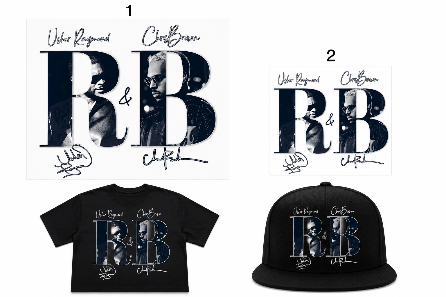 R&B Tour Full Color DTF Heat Transfer – Ready to Press (Transfer Only – Apparel Not Included)