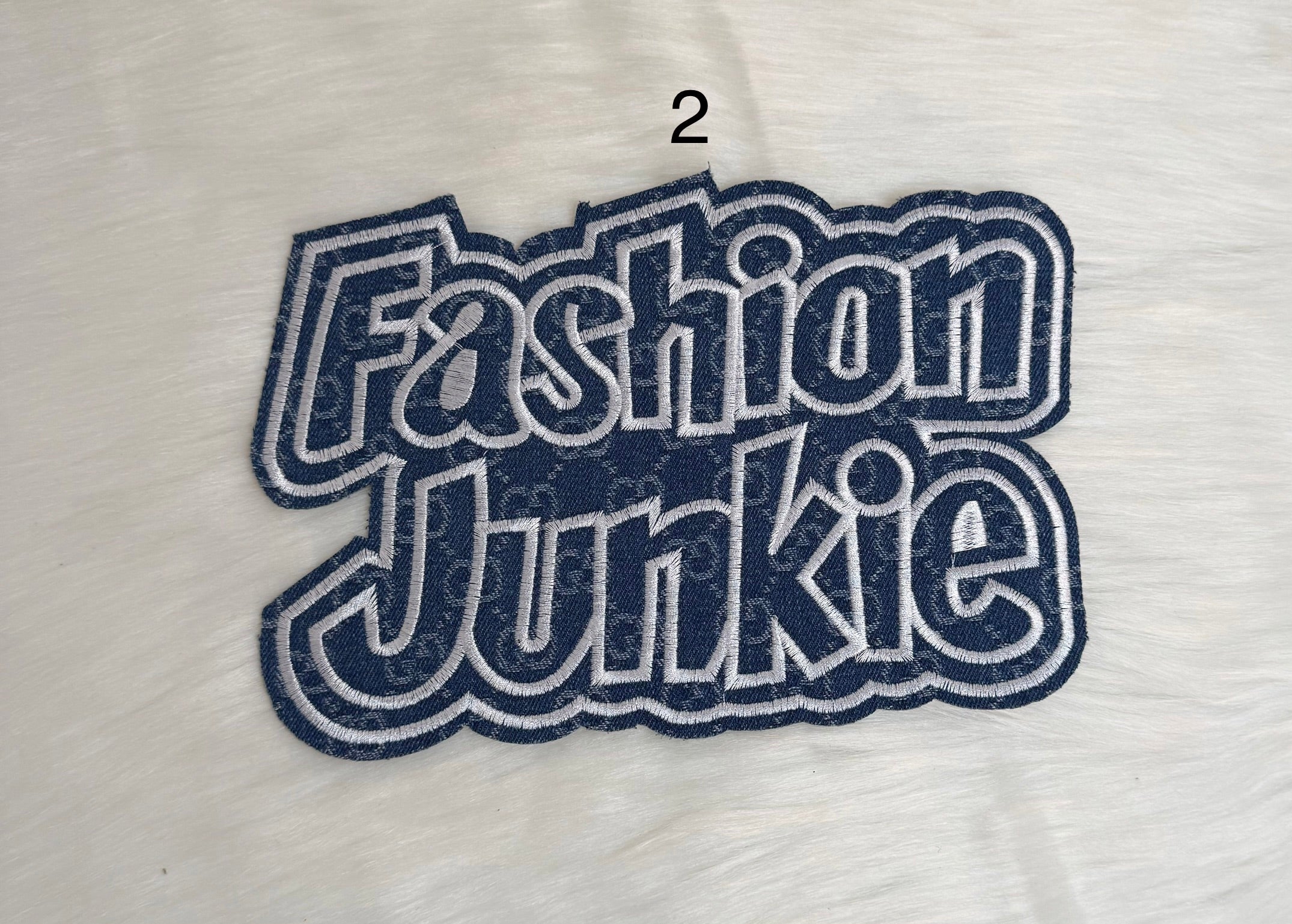 Fashion Junkie Iron-On Big Patch