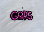 God’s Masterpiece Iron-On Patches