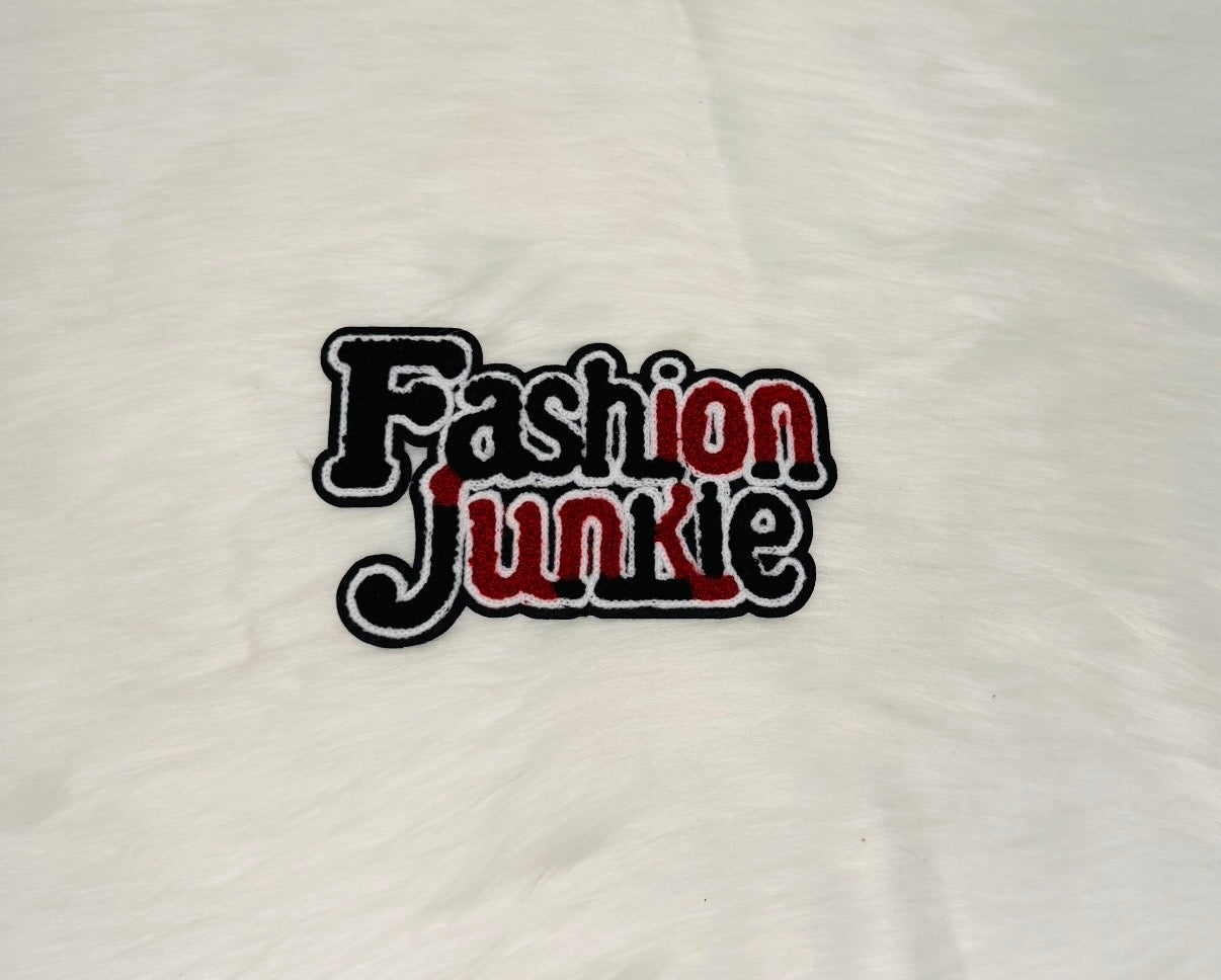 Fashion Junkie Iron-On Mid Size Patch