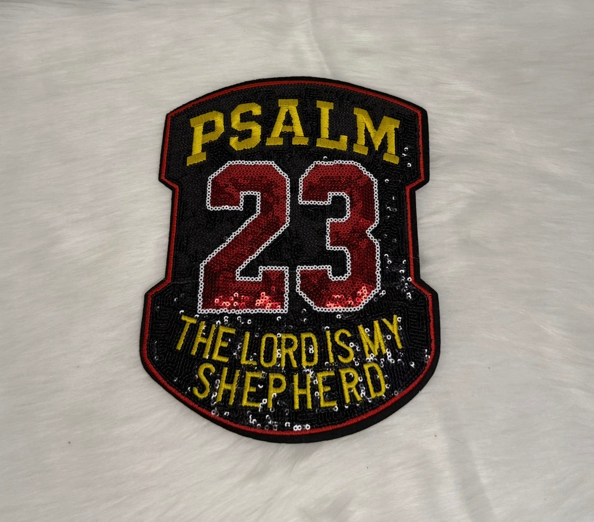 Psalm 23 Iron-On Big Patch