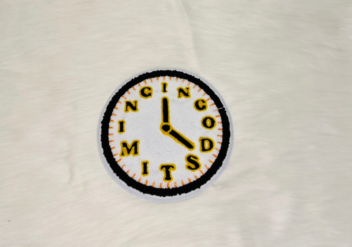 In Gods Timing Iron-On Mid Size Patch