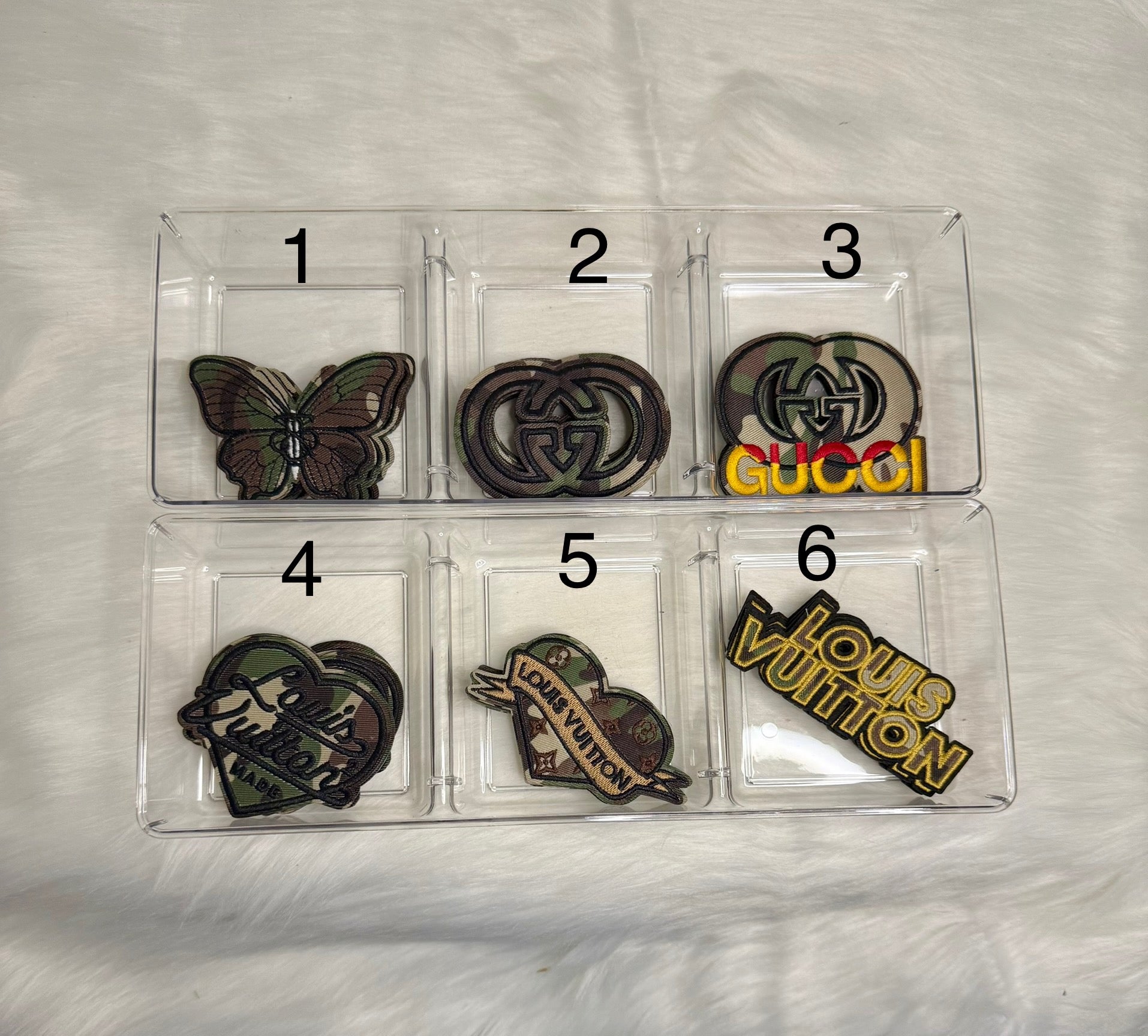 Camo Inspired Designer Patches
