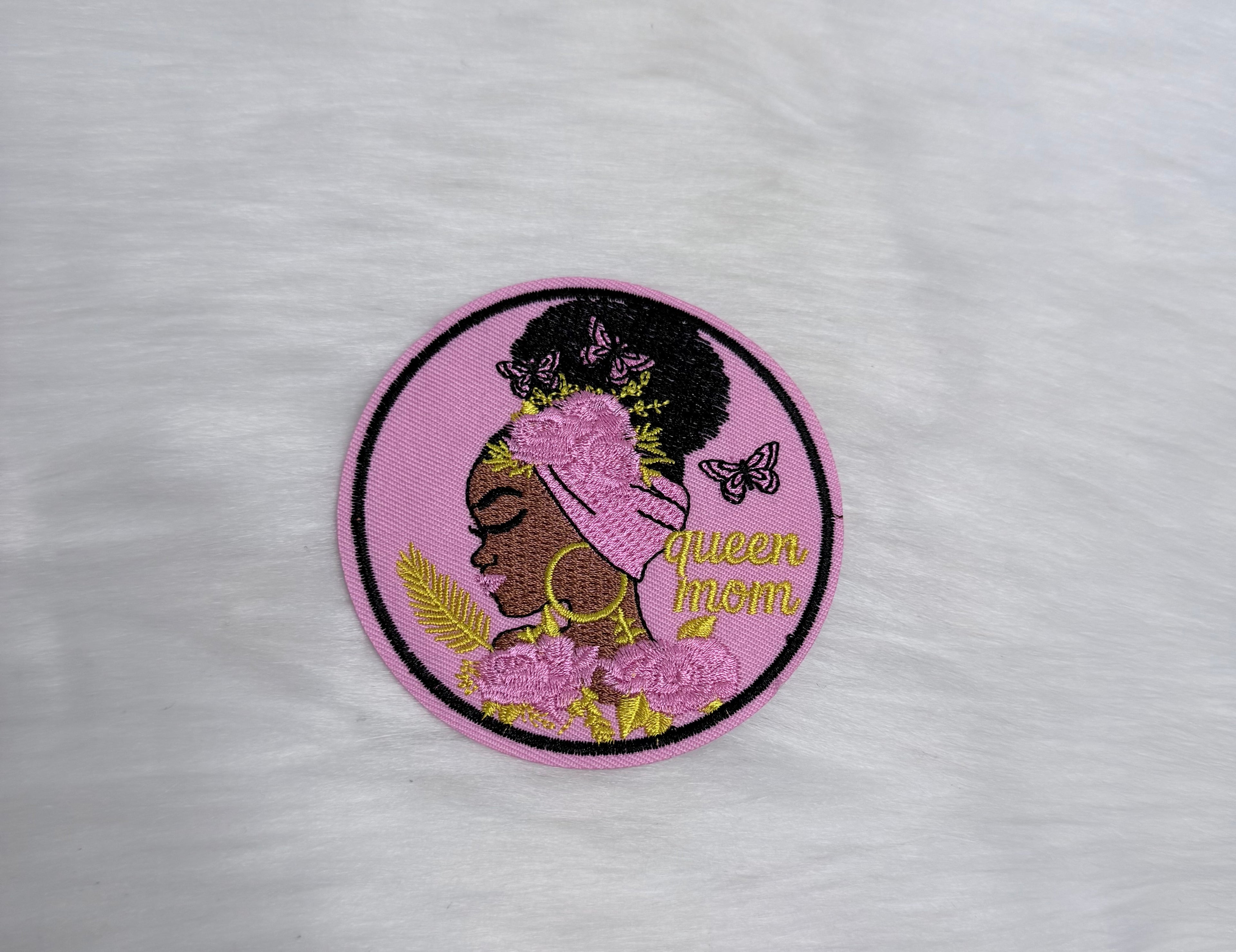 Queen Mom Iron-On Patch
