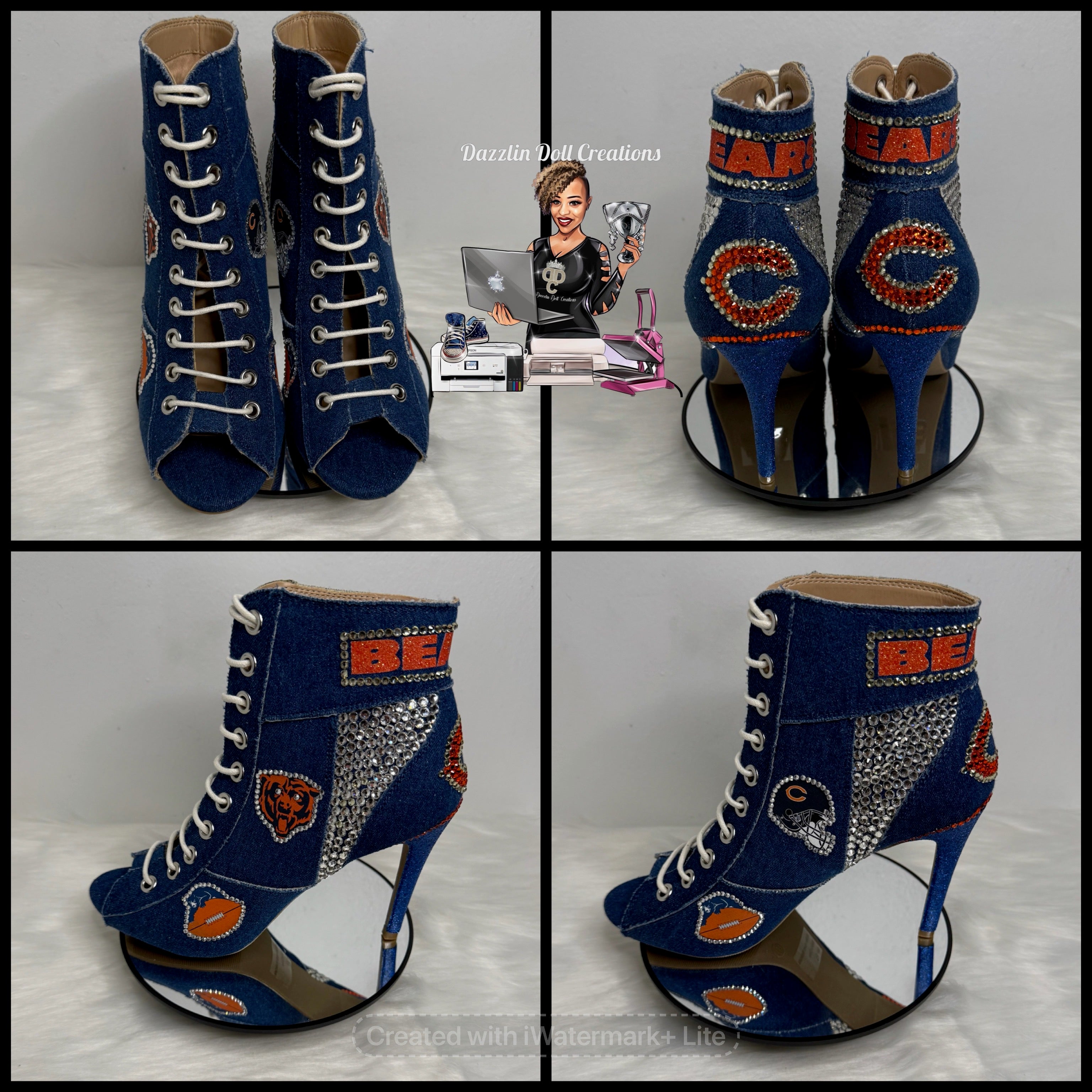 Chicago Bears Stilettos