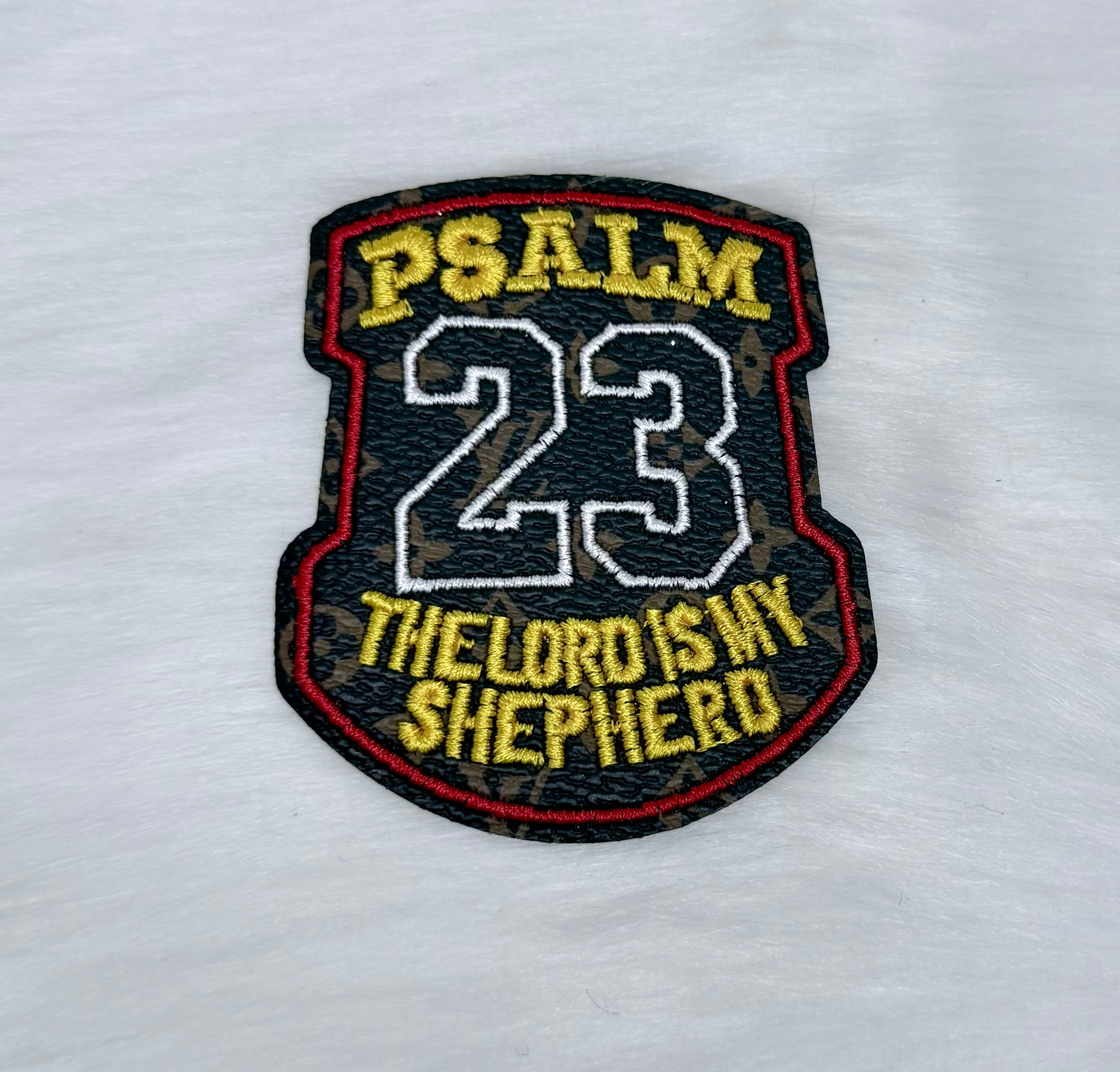 Psalm 23 Iron-On Patch