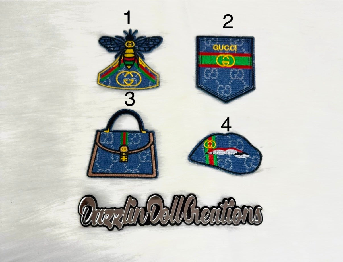 Inspired GG Iron-On Patches