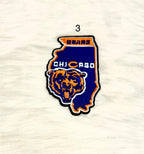 Chi-Town Football Iron-On Patches
