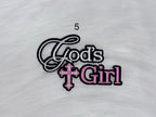 God’s Girl Iron-On Patch