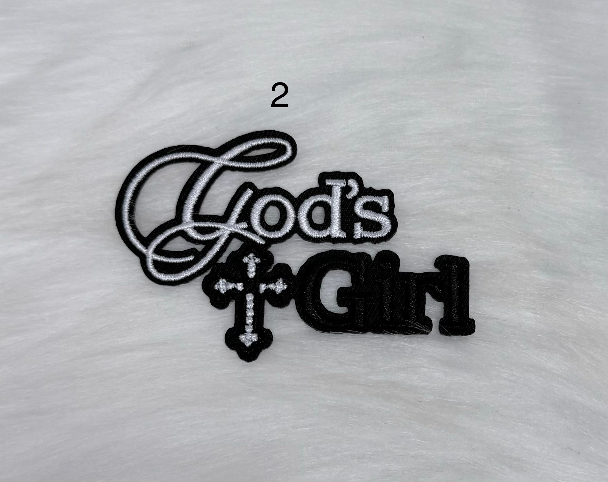 God’s Girl Iron-On Patch